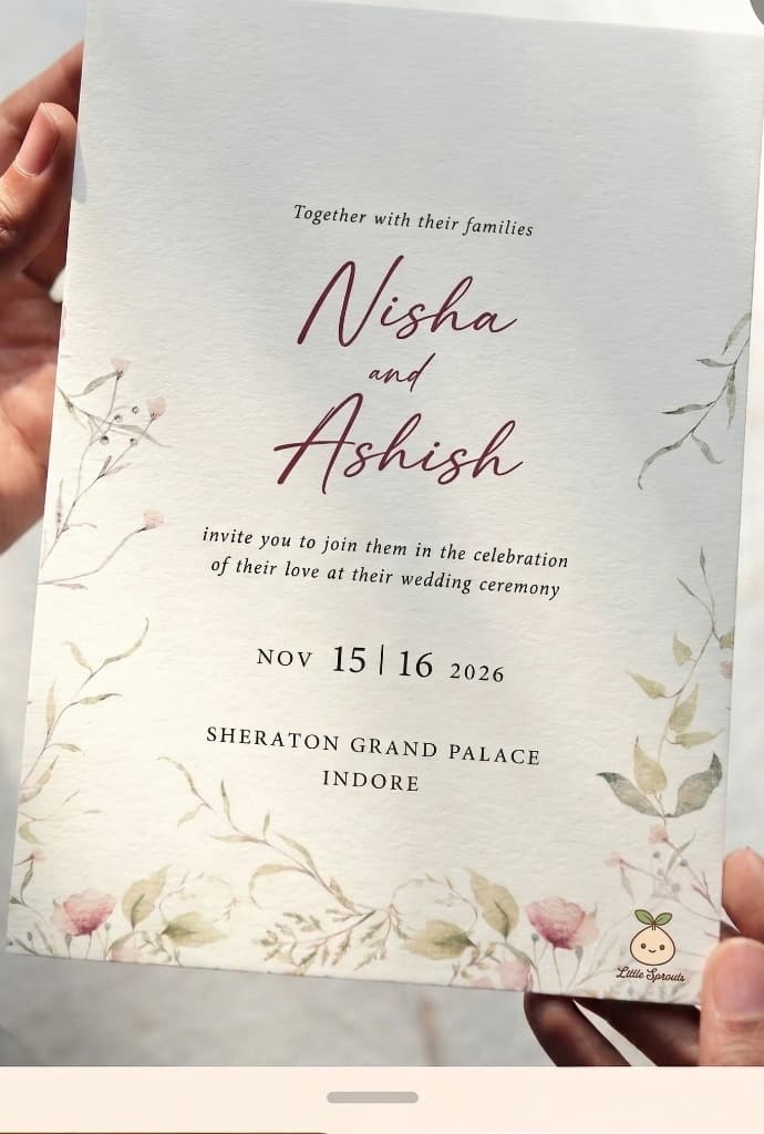 Plantable Wedding Invites